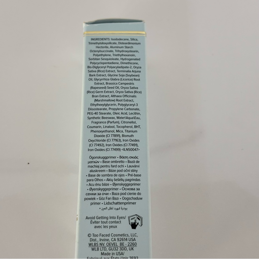Too Faced Shadow Insurance Primer - Light Blue & Gold Accents - Picture 5 of 8